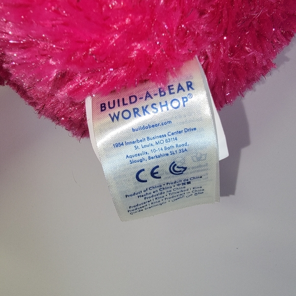 Build-A-Bear Barbie Sparkly Pink Bear Plush with Sound Box - Picture 6 of 9